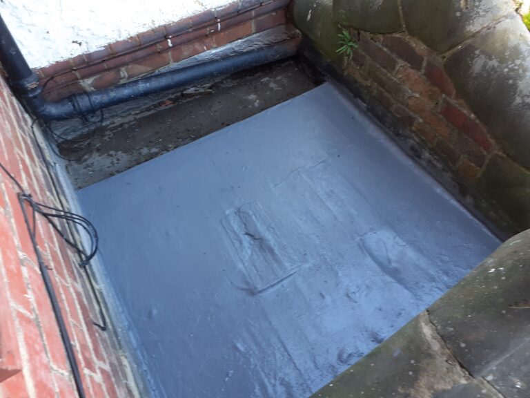 Bostik roof repair compound. Did it the same day called out.