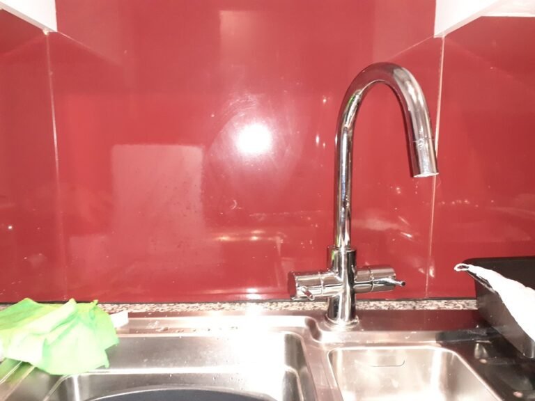 Old kitchen tap